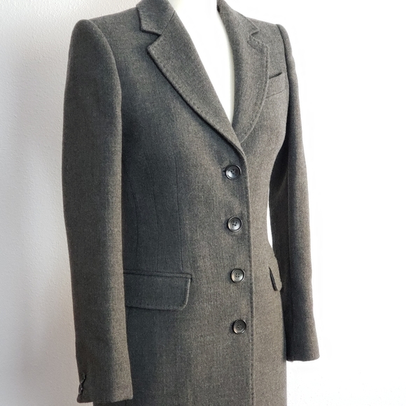 Dolce & Gabbana Wool Grey button down Coat size 38 - Picture 9 of 11